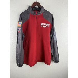 Holloway Windbreaker‎ Rain Jacket L Mustang Red